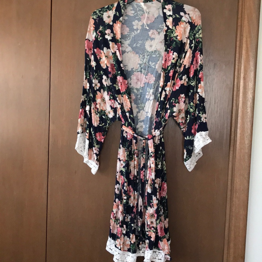 Pink Blush Maternity robe